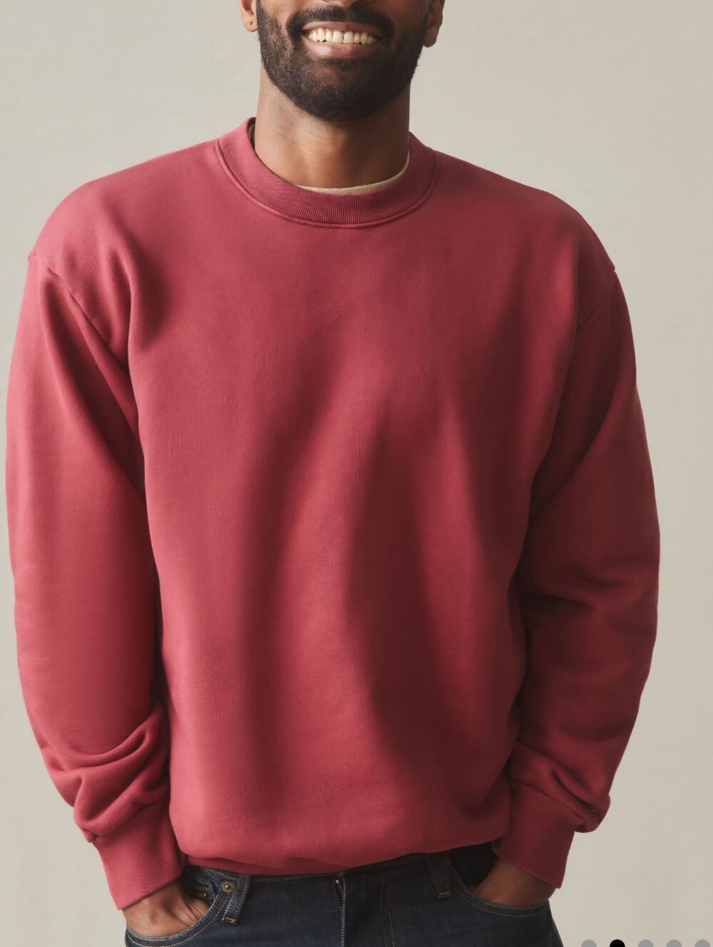 American Giant Men's Medium American Vintage Crew Sweatshirt NWOT